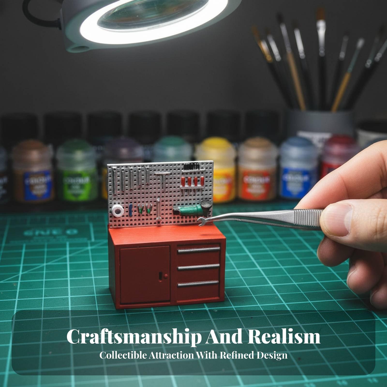 Gardening Tools Repair Shop - 1 64 Garage Model Repair Shop