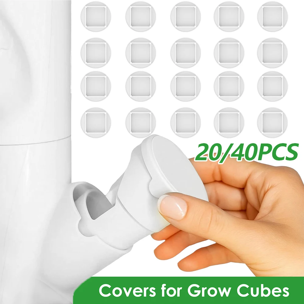 Hydroponic System - 20/40Pcs Hydroponic System Plastic Cover Reusable