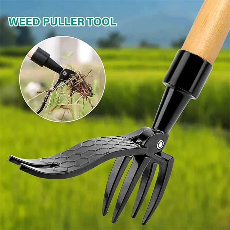 Gardening Tools Hoe - Stand Up Weed Puller Claw Tool