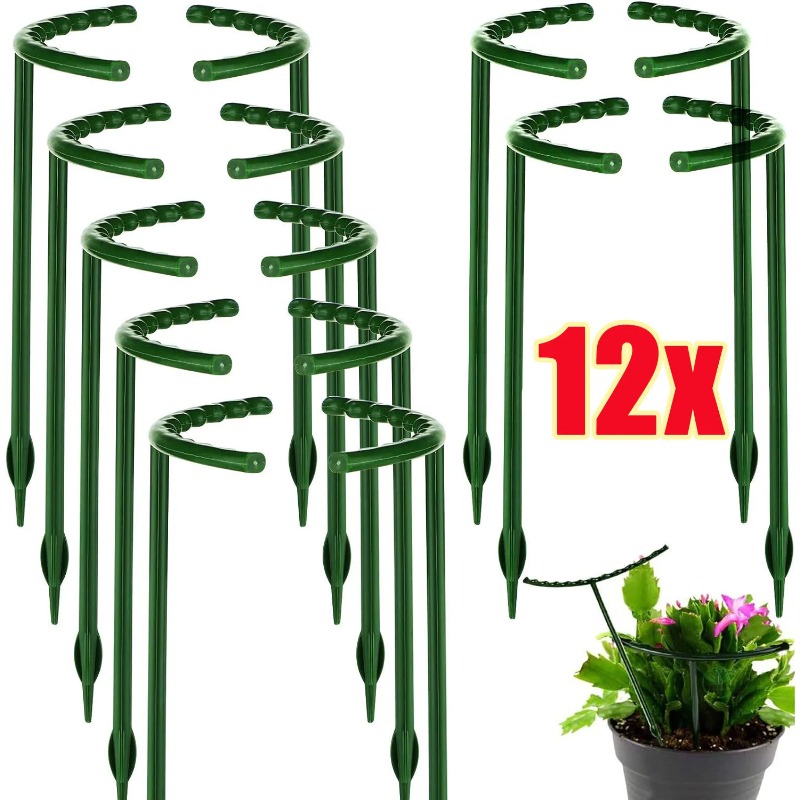 Gardening Tools Hoe - Plastic Plant Support Ring Orchard Garden