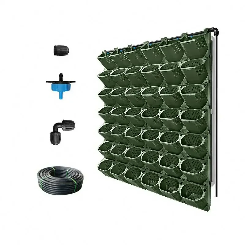 Vertical Wall Planter - Cost-Effective Custom Vertical Garden Rack, Irrigation