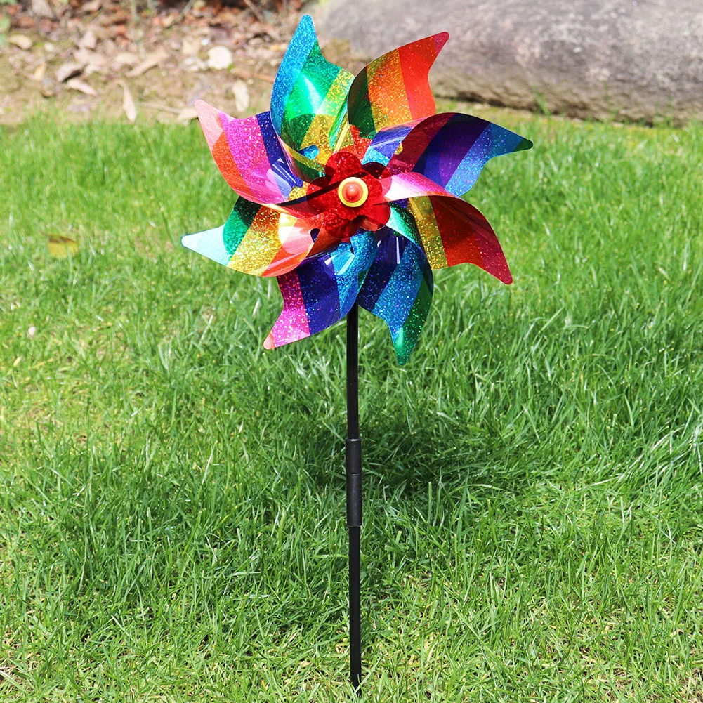 Gardening Tools Toys - Windmill Bird Repellent Decoration Bird-Scaring Wind