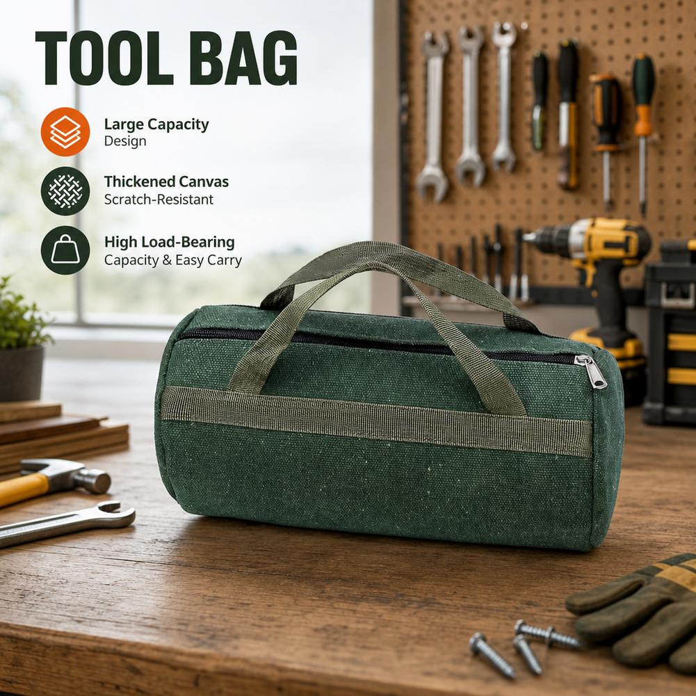 Gardening Tools Repair Shop - Large Capacity Canvas Tool Pouch Multi-Purpose