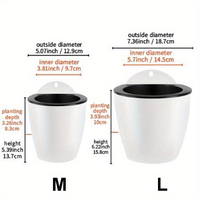 Self-Watering Wall Hanging Pla - Vertical Wall Planter ulasan dan harga