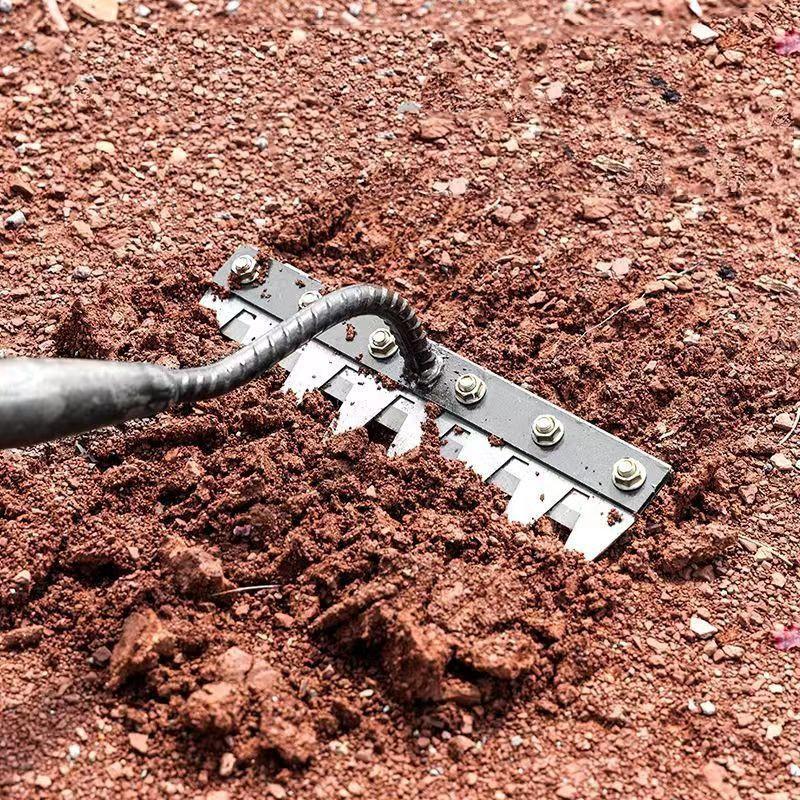 Steel Garden Weeding Rake Mult - Gardening Tools Hoe ulasan dan harga