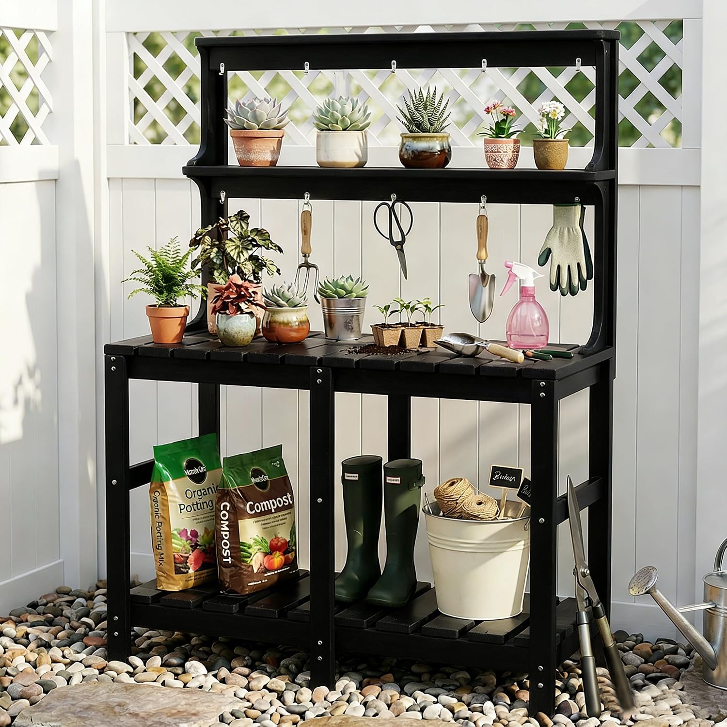 All Weather HDPE Potting Table - Gardening Tools Toolstation ulasan dan harga