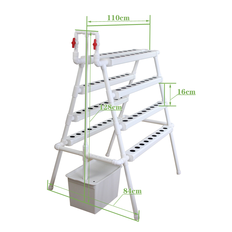Large Indoor Vertical Farm 72  - Hydroponic System ulasan dan harga