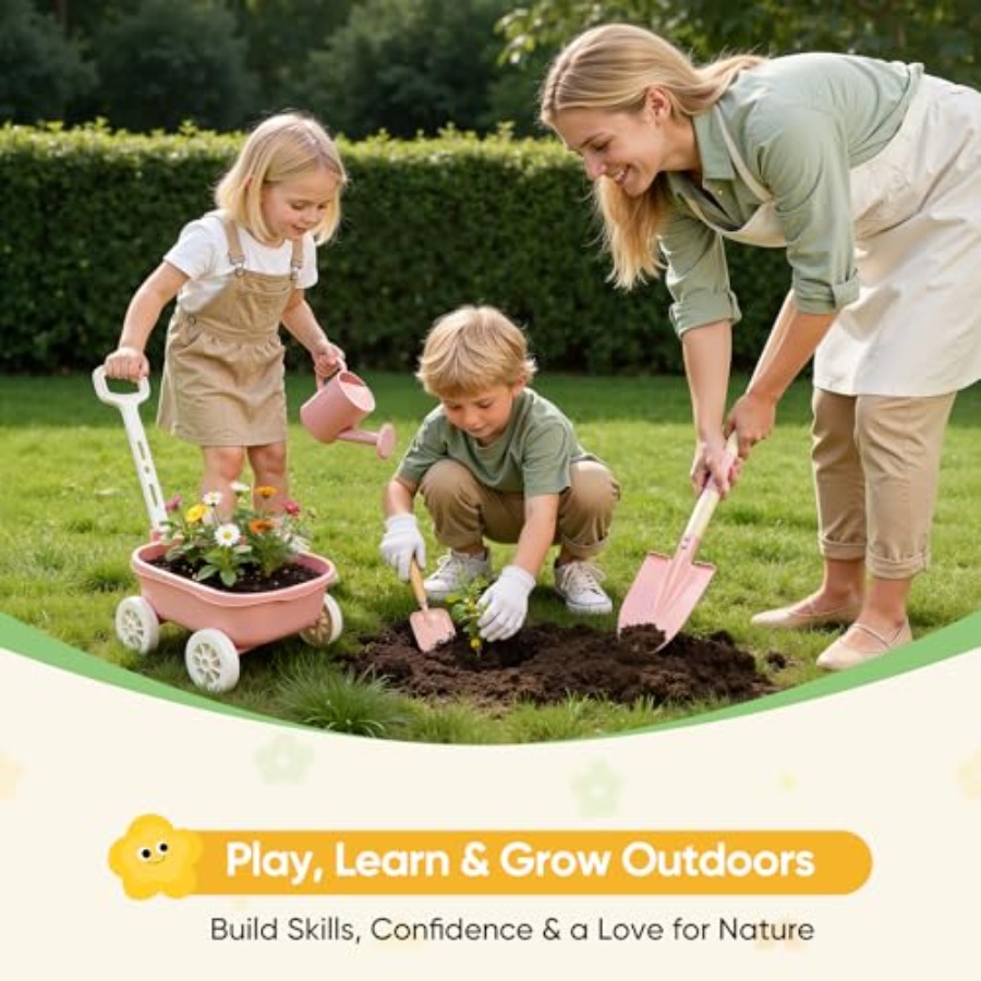 Gardening Set with Wheelbarrow - Gardening Tools In Japan ulasan dan harga
