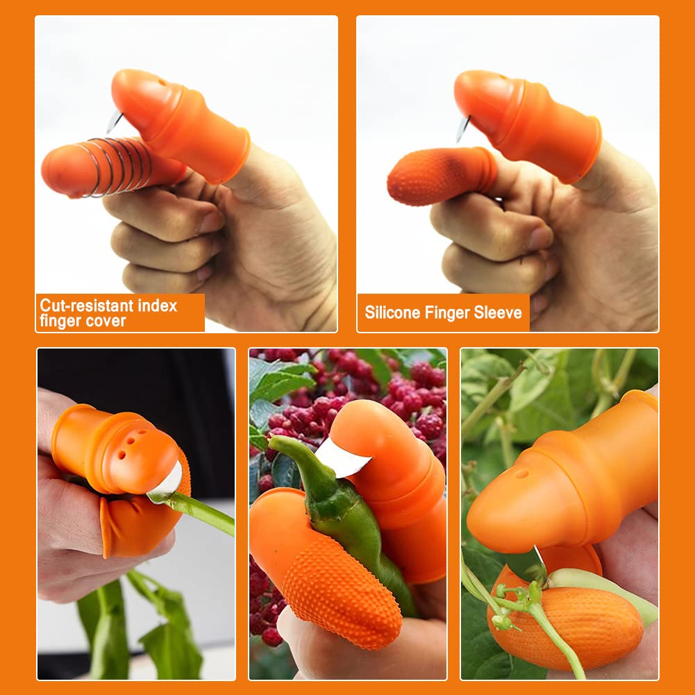 Gardening Silicone Thumb Knife - Harvest Knife Garden ulasan dan harga