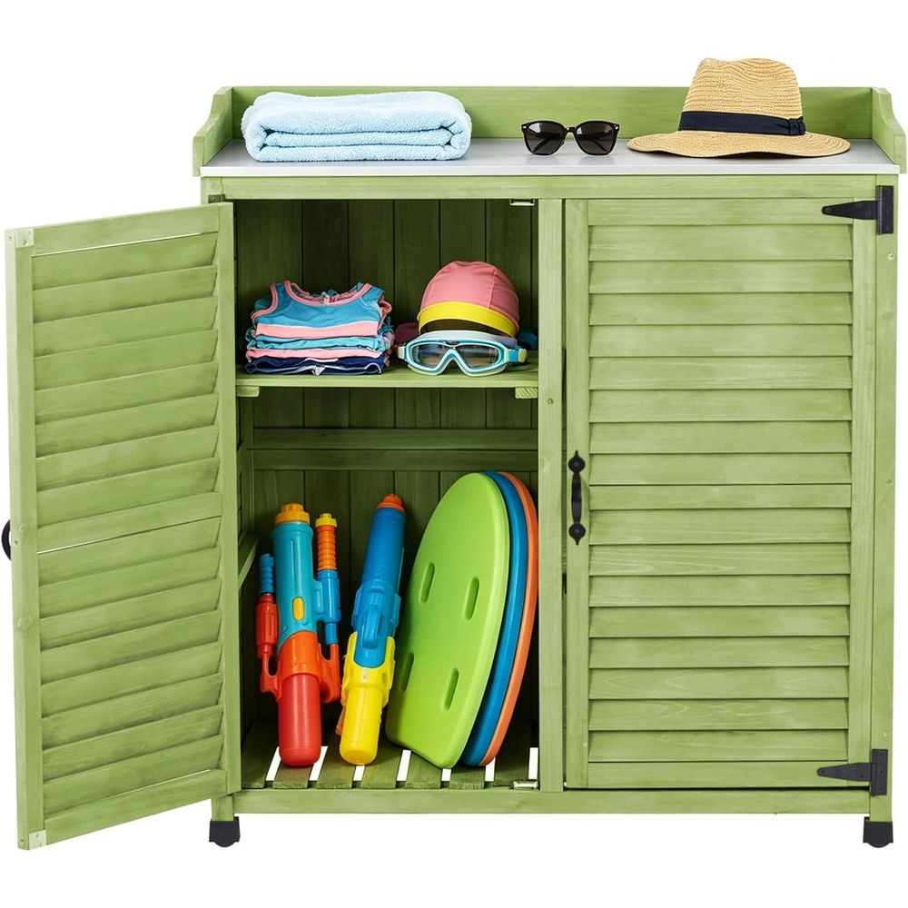 Outdoor Potting Bench with Met - Gardening Tools Toolstation ulasan dan harga