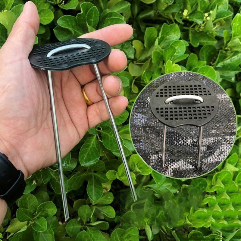 U-type Garden Staples Plastic  - Gardening Tools Types ulasan dan harga