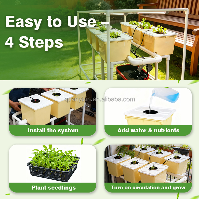 Dutch Bucket Hydroponic System - Hydroponic System ulasan dan harga