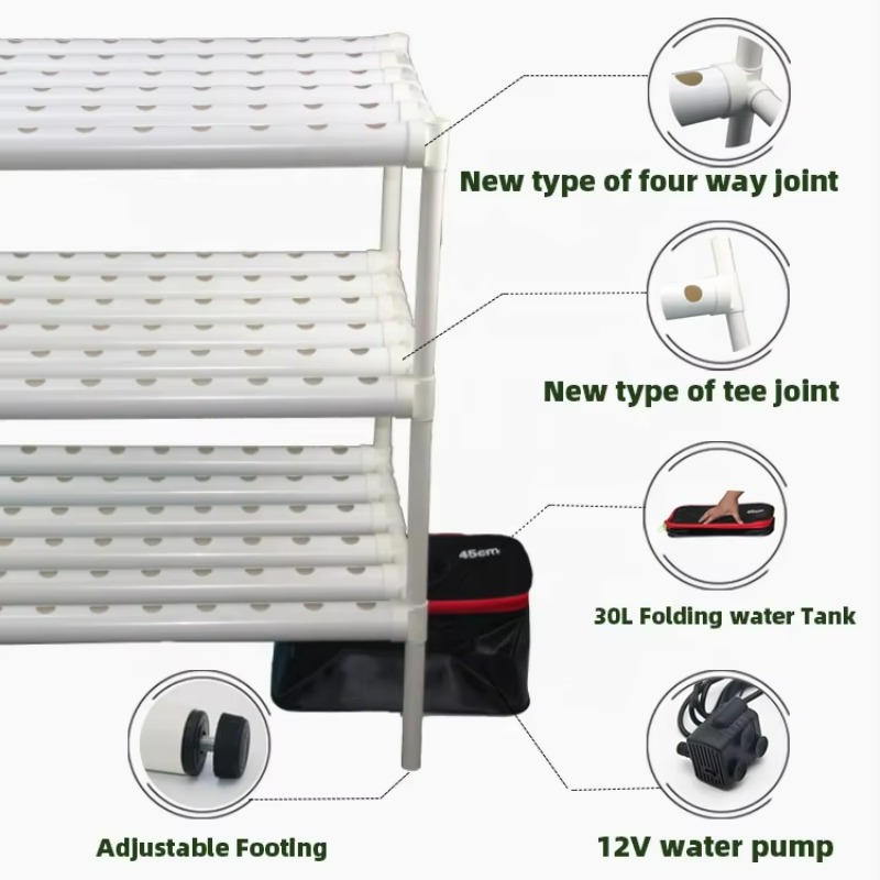 New Design Home Garden Hydropo - Hydroponic System ulasan dan harga
