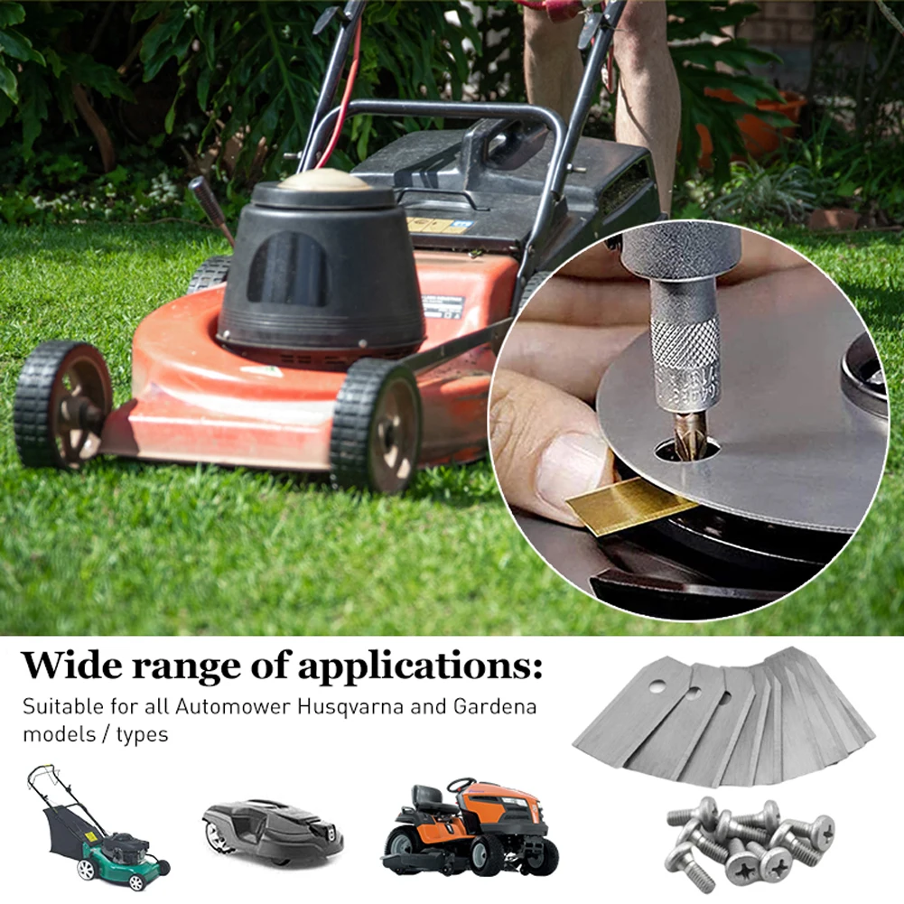 18/30PCS Lawn Mower Cutting Bl - Gardening Tools Grass Cutter ulasan dan harga