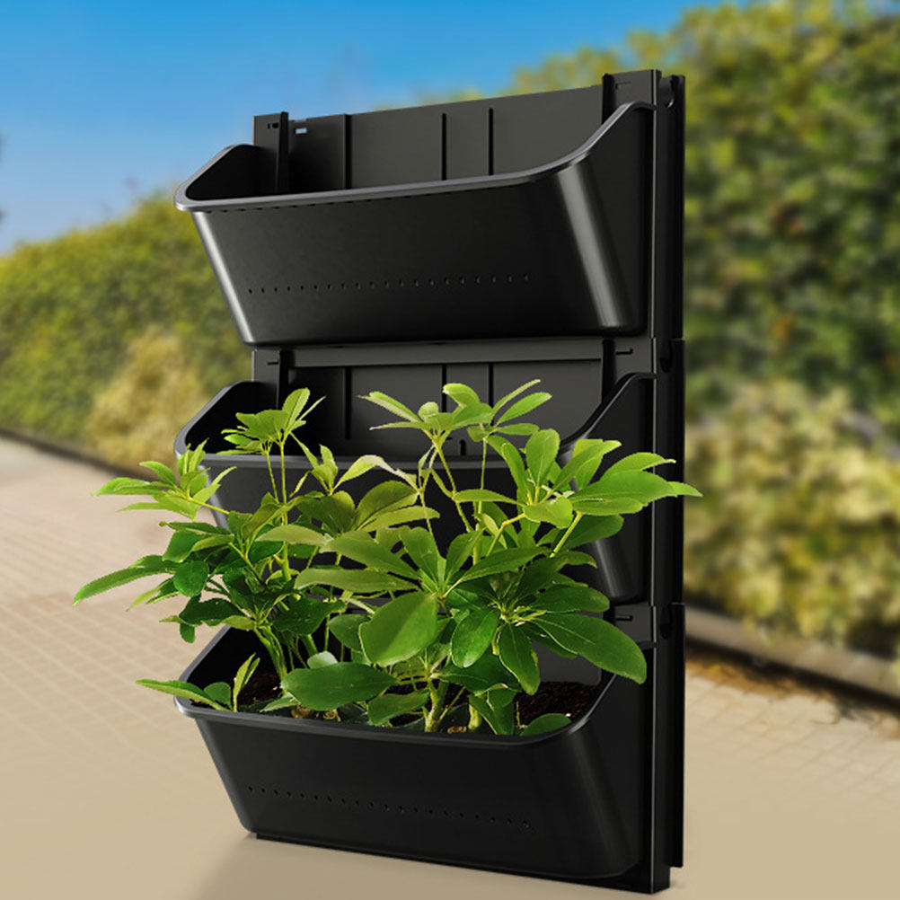 2Pcs Wall Planter Outdoor Vert - Vertical Wall Planter ulasan dan harga
