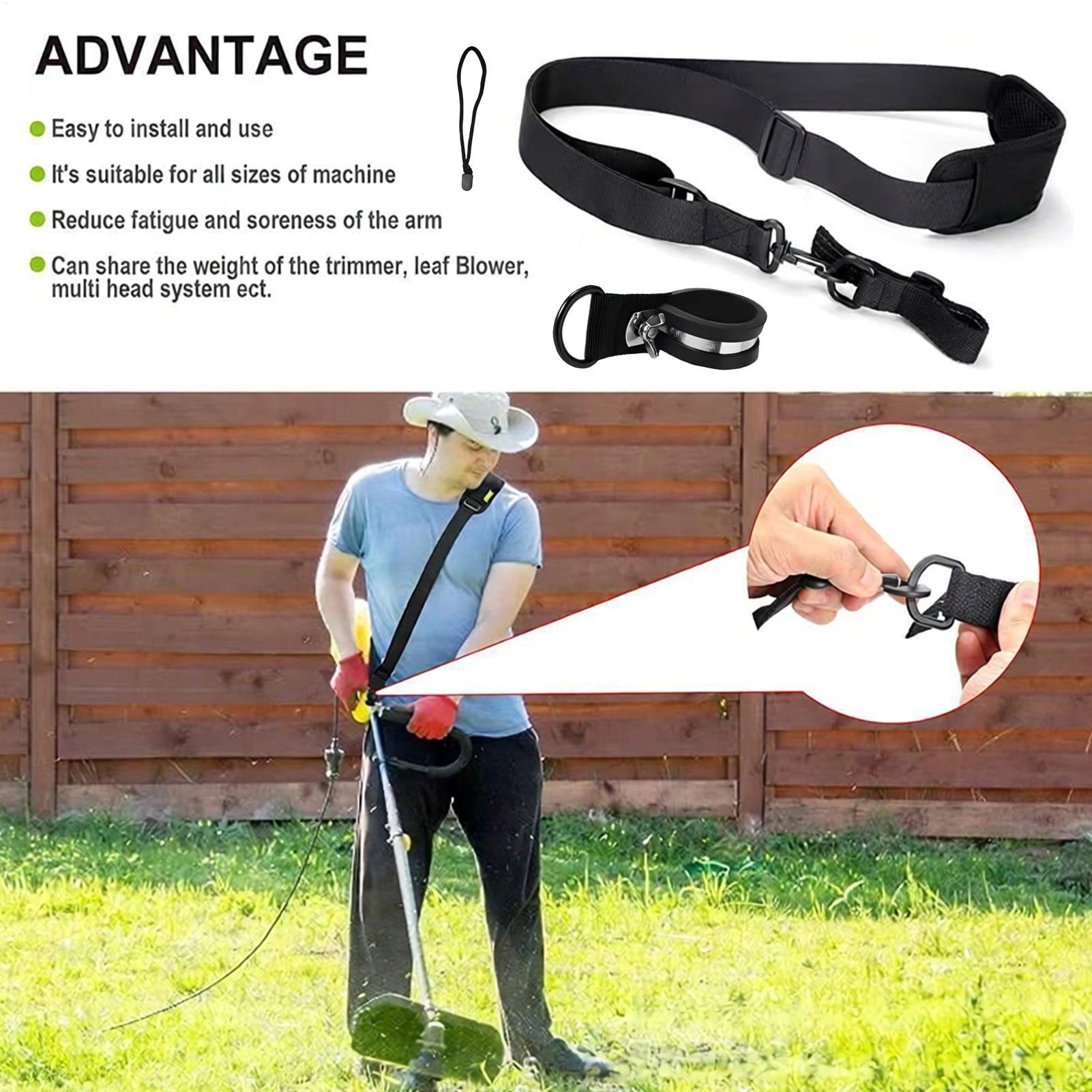 1pc Trimmer Shoulder Strap Adj - Gardening Tools Grass Cutter ulasan dan harga
