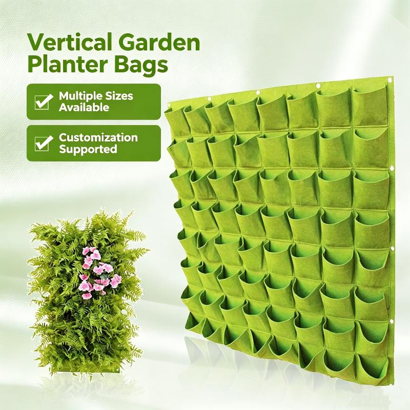 Wall Hanging Pockets Planting  - Vertical Wall Planter ulasan dan harga
