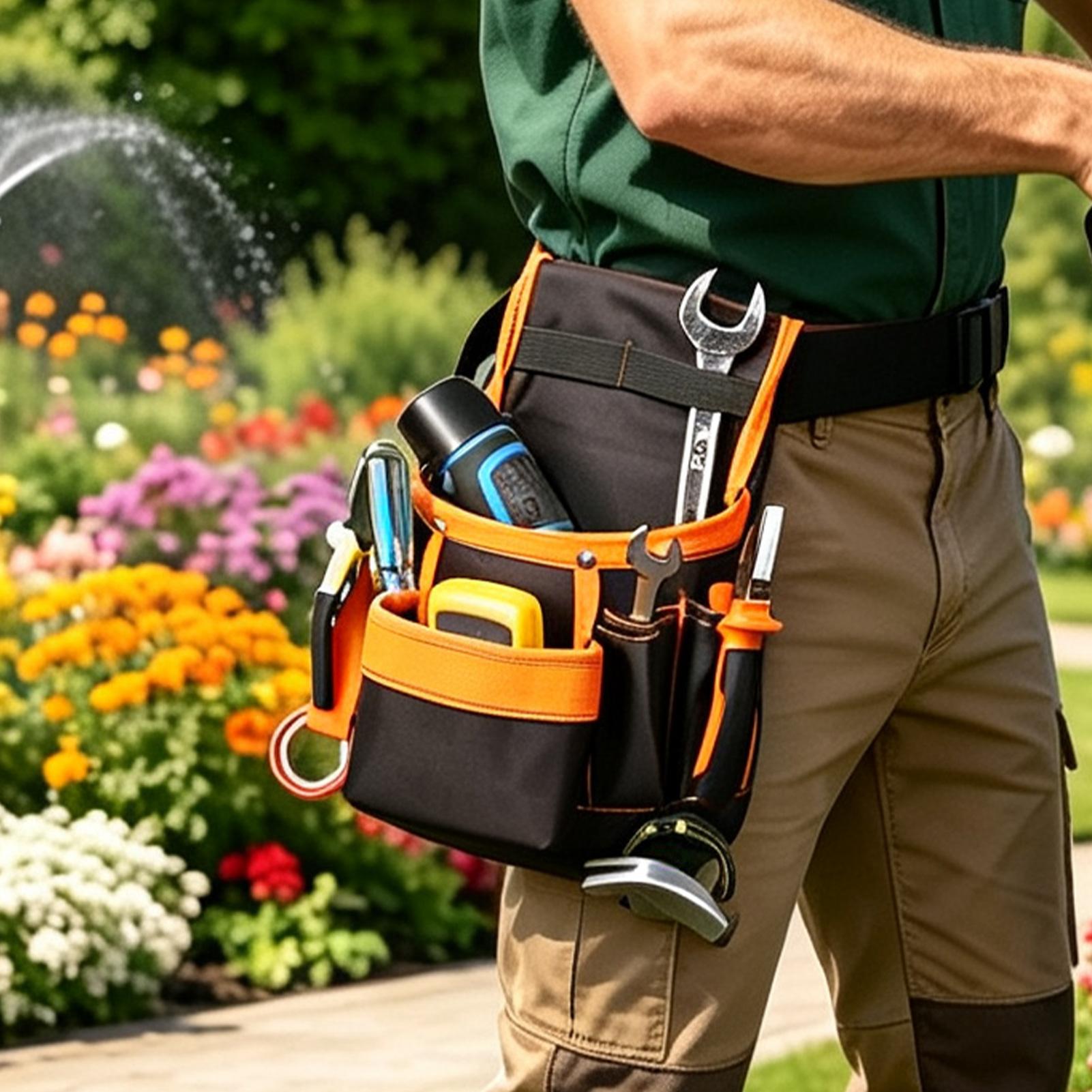 Garden Tool Waist Bag Oxford C - Gardening Tools Repair Shop ulasan dan harga