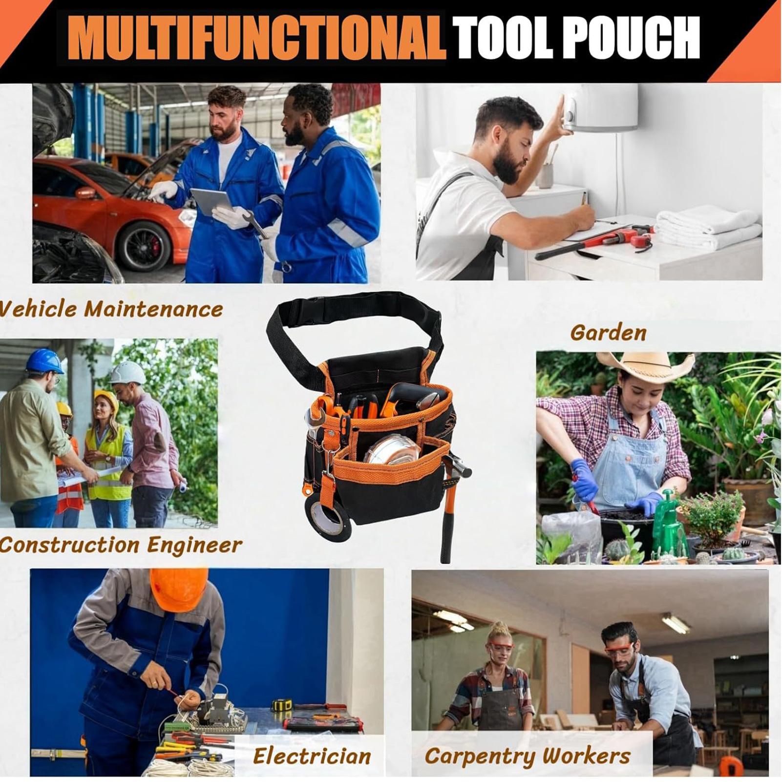 Garden Tool Waist Bag Oxford C - Gardening Tools Repair Shop ulasan dan harga