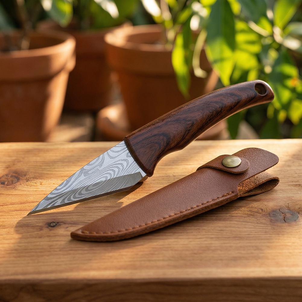 Wooden Handle Grafting Knife w - Harvest Knife Garden ulasan dan harga