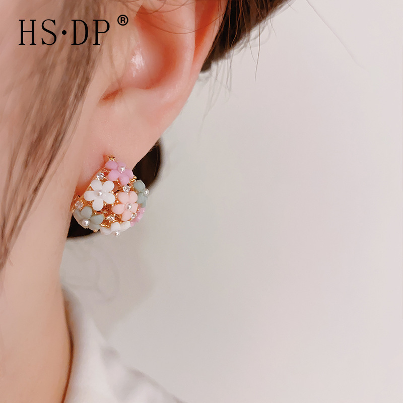 Fashionable Zircon Pearl Flowe - Gardening Tools Girls ulasan dan harga