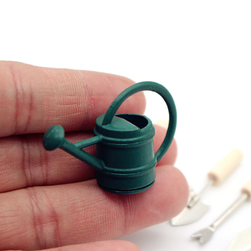 1:12 Dollhouse Miniature Garde - Gardening Tools Toys ulasan dan harga