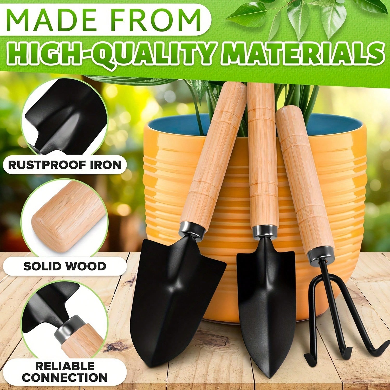 3PC/1Set Mini Gardening Tools  - Gardening Tools Hoe ulasan dan harga
