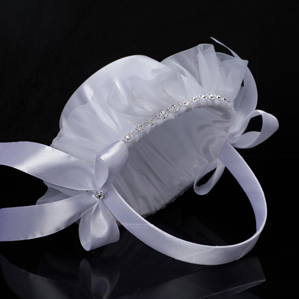 Wedding Baskets White Flower G - Gardening Tools Girls ulasan dan harga