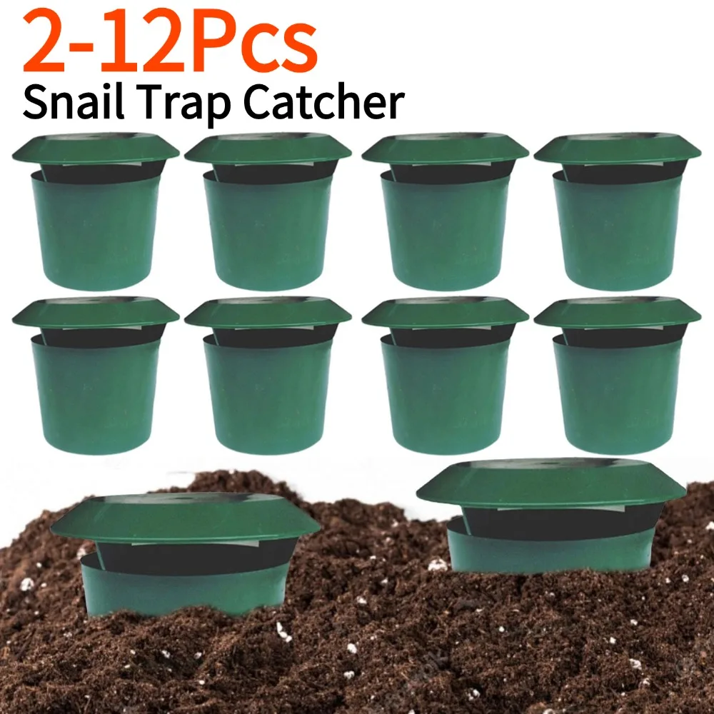 2-12Pcs Snail Trap Catcher Eco - Gardening Tools Toolstation ulasan dan harga