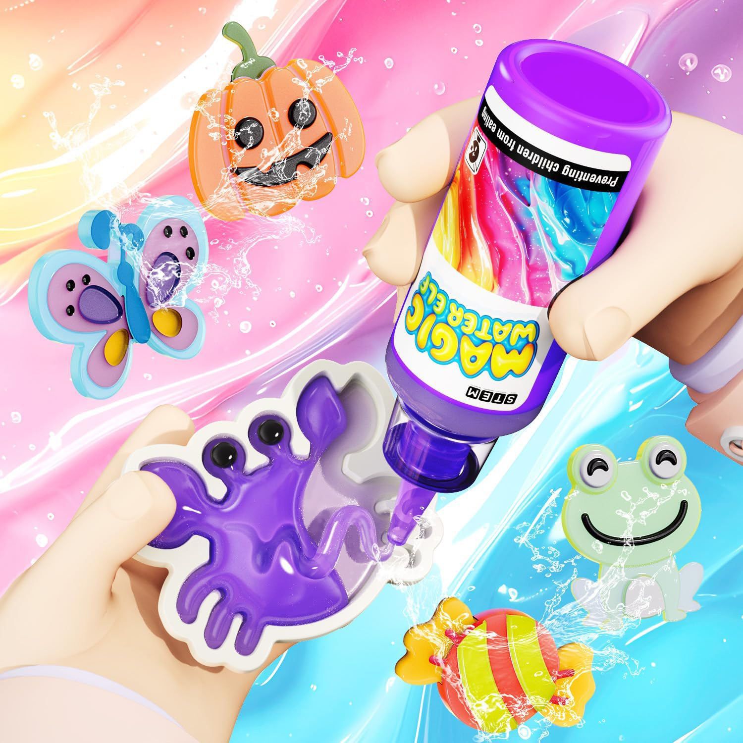 Magic Gel Water Beads Toy: 12- - Gardening Tools Toys ulasan dan harga