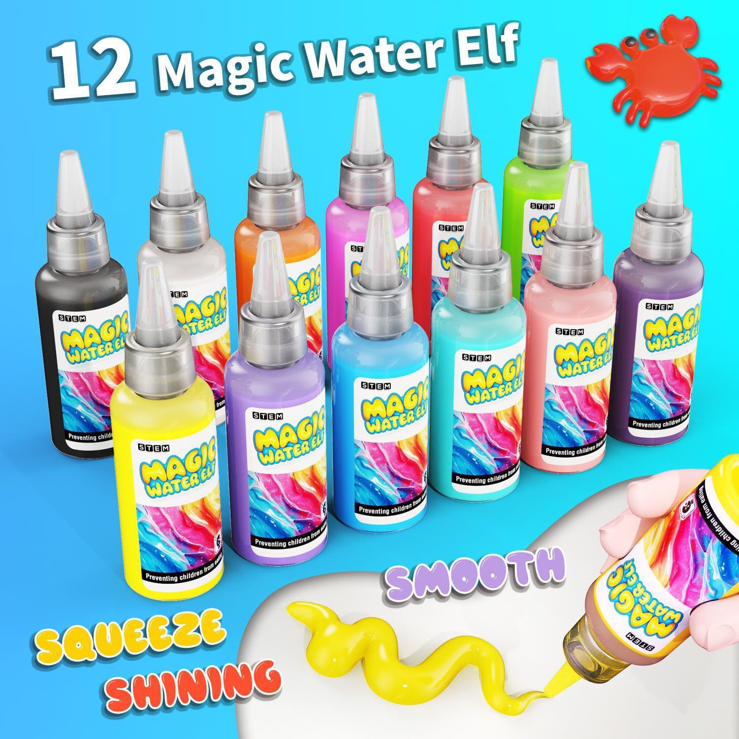 Magic Gel Water Beads Toy: 12- - Gardening Tools Toys ulasan dan harga
