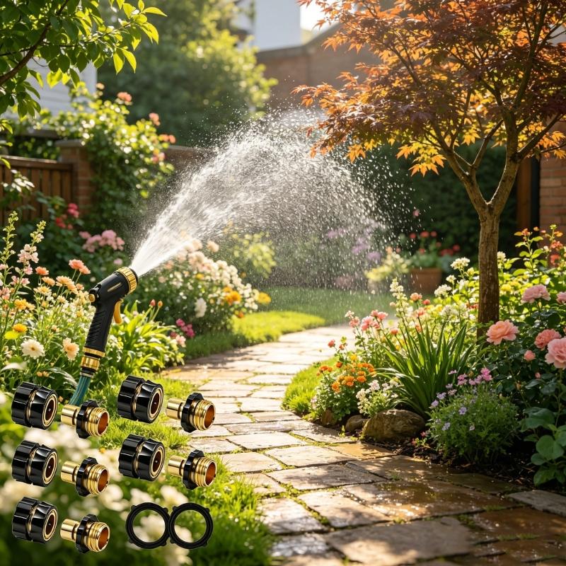 R9UF Heavy Duty Garden Hose Fi - Gardening Tools Needed ulasan dan harga