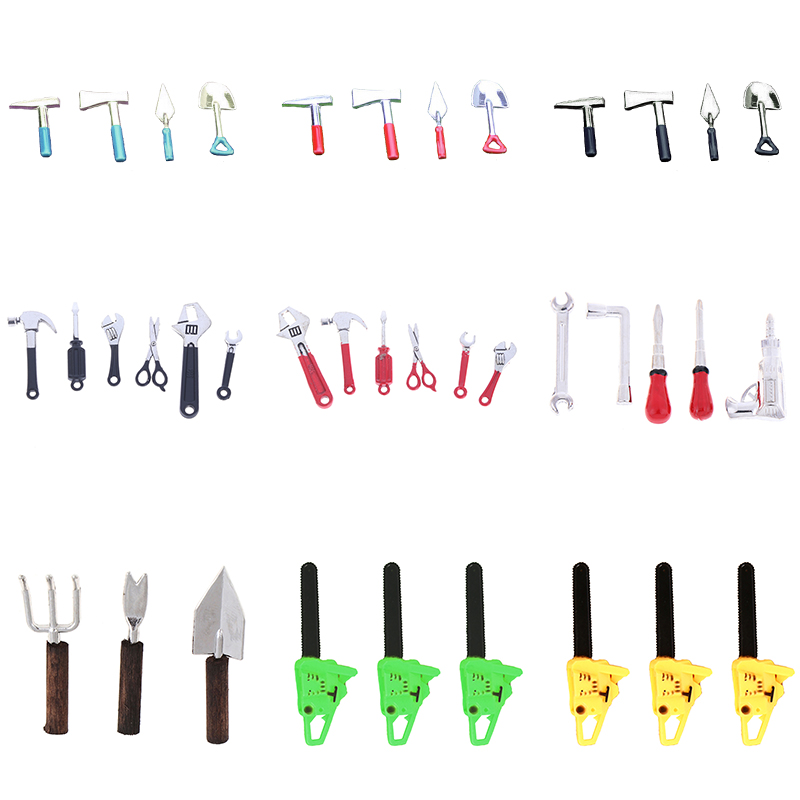 3/4/5/6Pcs Dollhouse Miniature - Gardening Tools Usa ulasan dan harga
