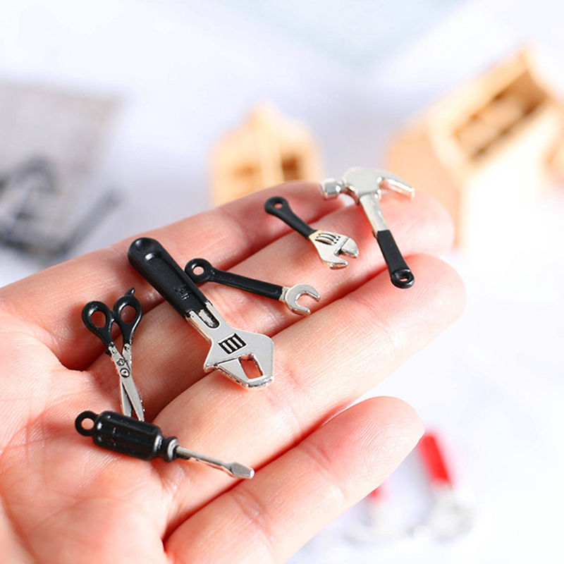 3/4/5/6Pcs Dollhouse Miniature - Gardening Tools Usa ulasan dan harga