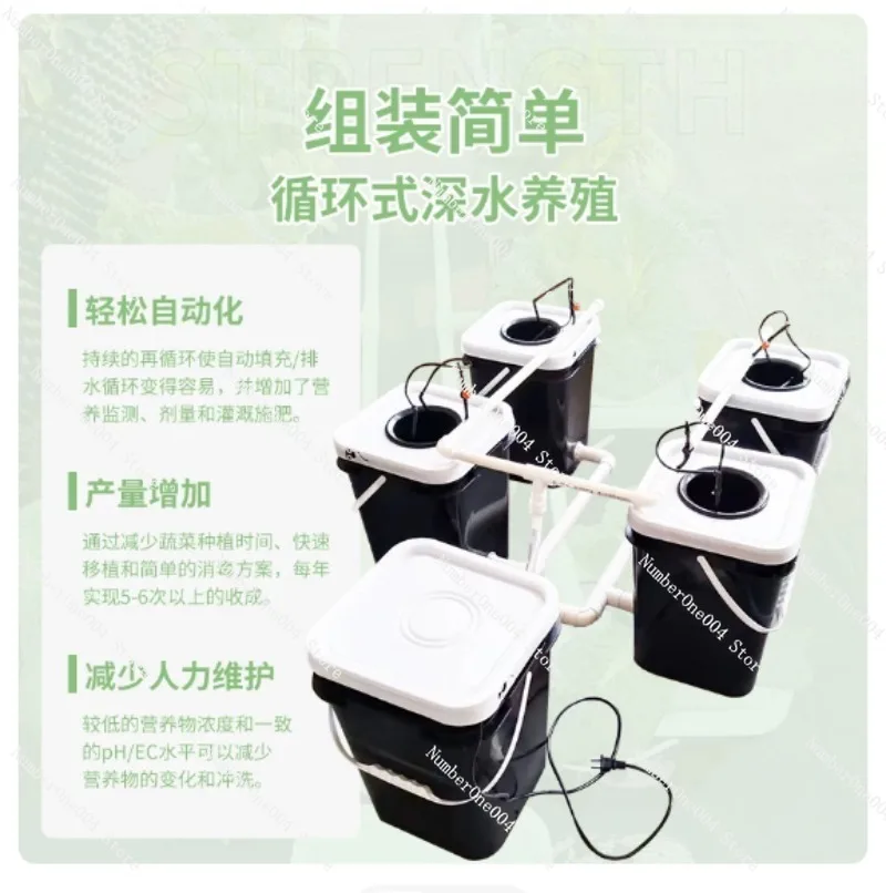 RDWC Home Balcony Hydroponic G - Hydroponic System ulasan dan harga
