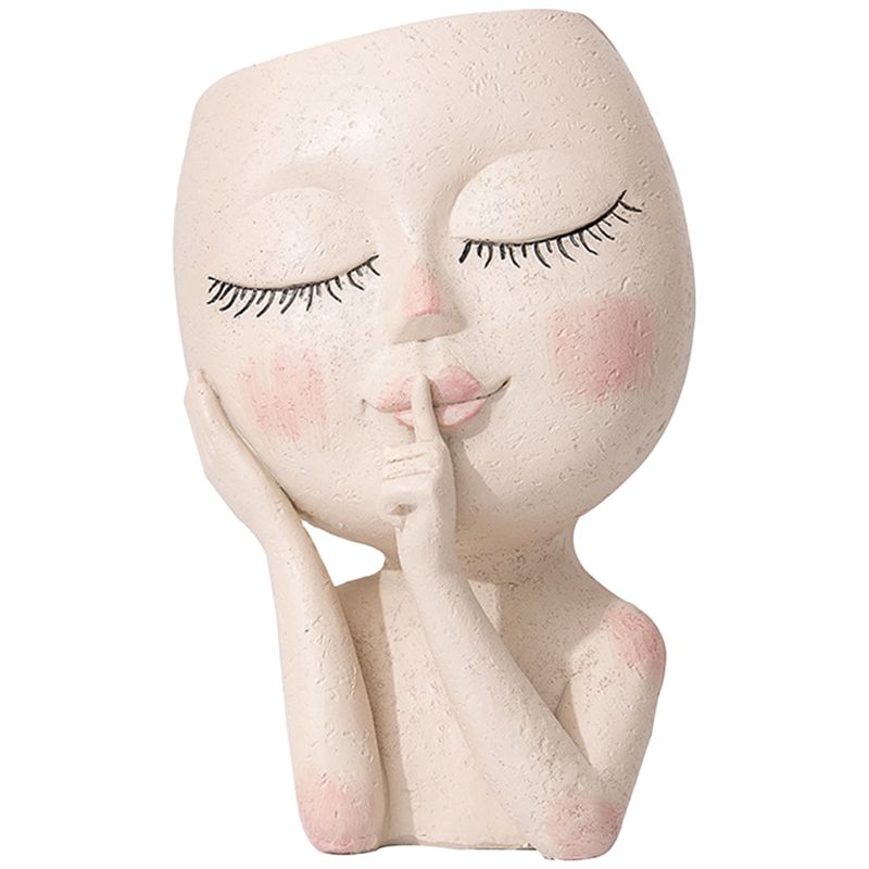 REST Girls Face Head Vases Flo - Gardening Tools Girls ulasan dan harga