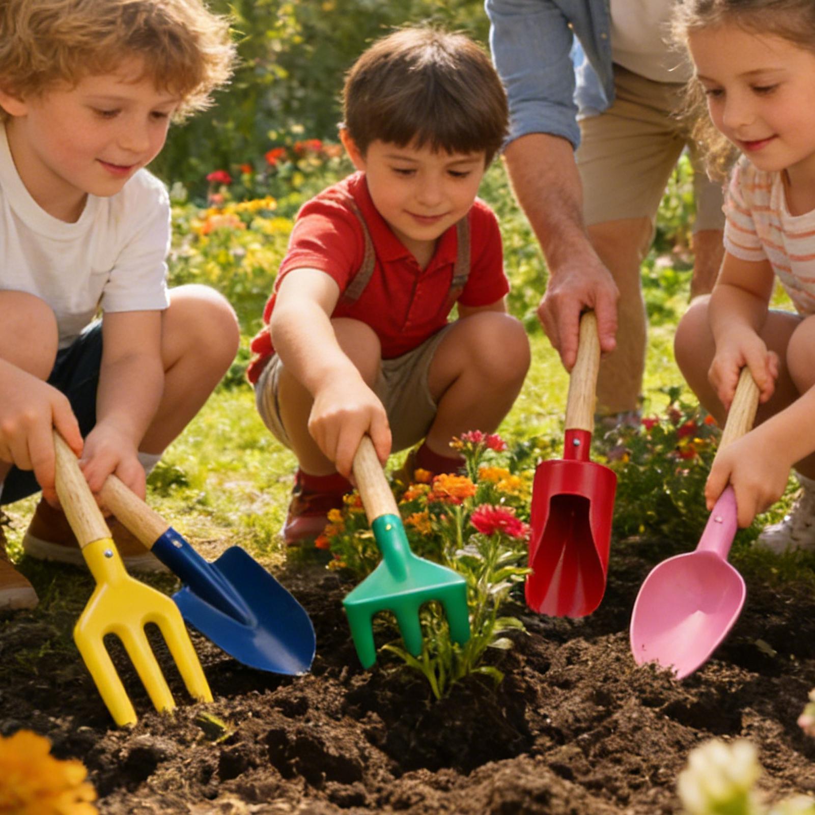 Kids Gardening Tools Set 6pcs  - Gardening Tools Girly ulasan dan harga