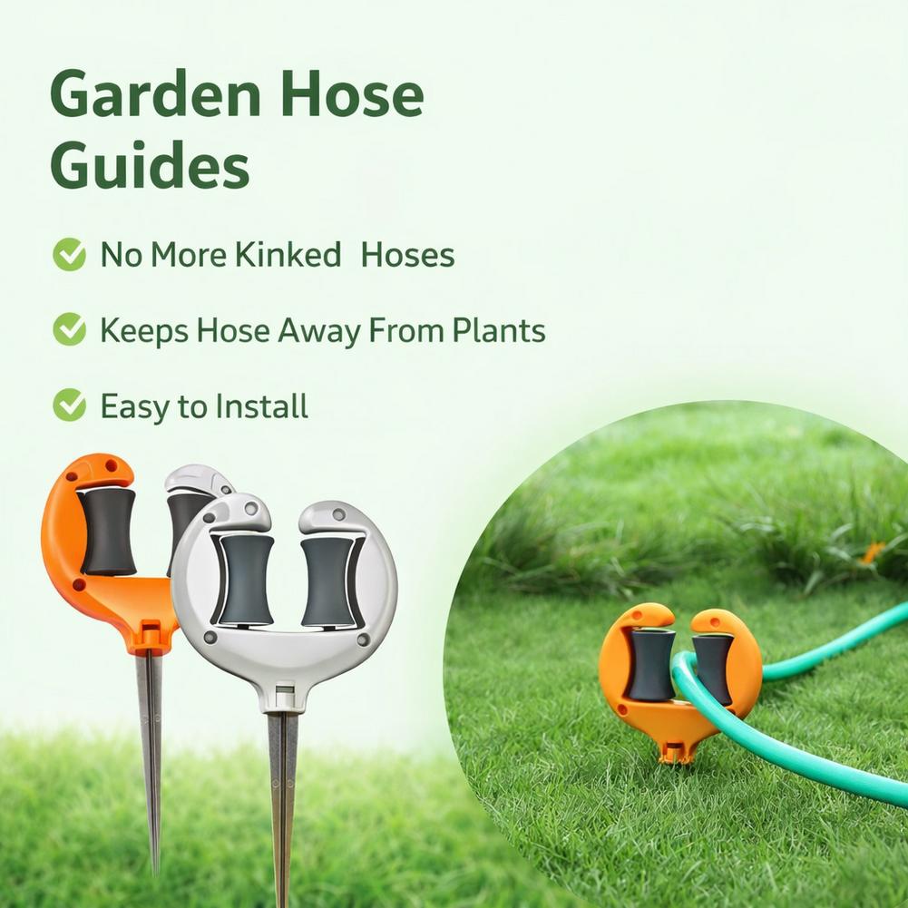 Garden Hose Guide Stake with R - Gardening Tools Hoe ulasan dan harga