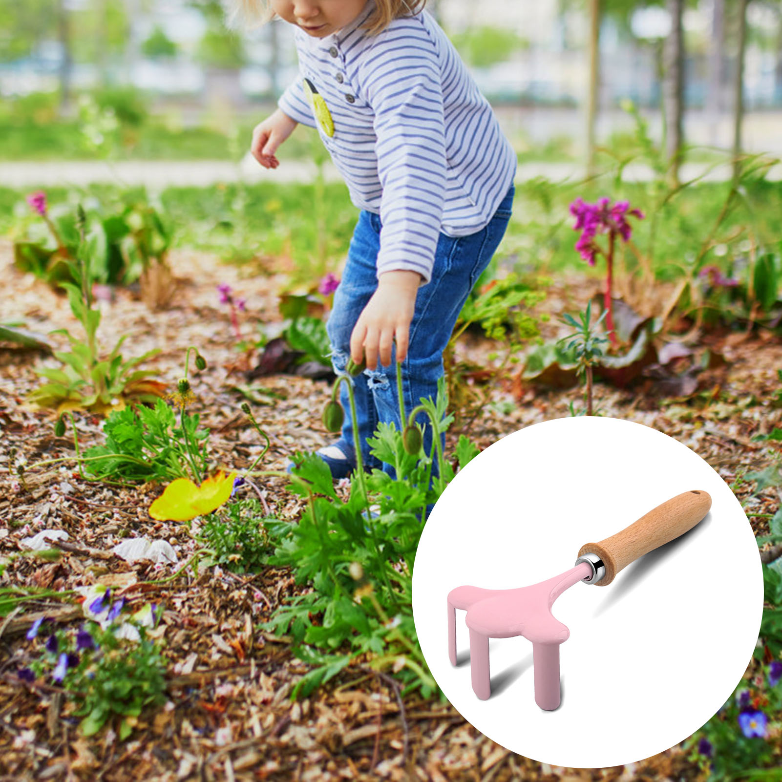 Little Gardener Tool Set Color - Gardening Tools Girls ulasan dan harga