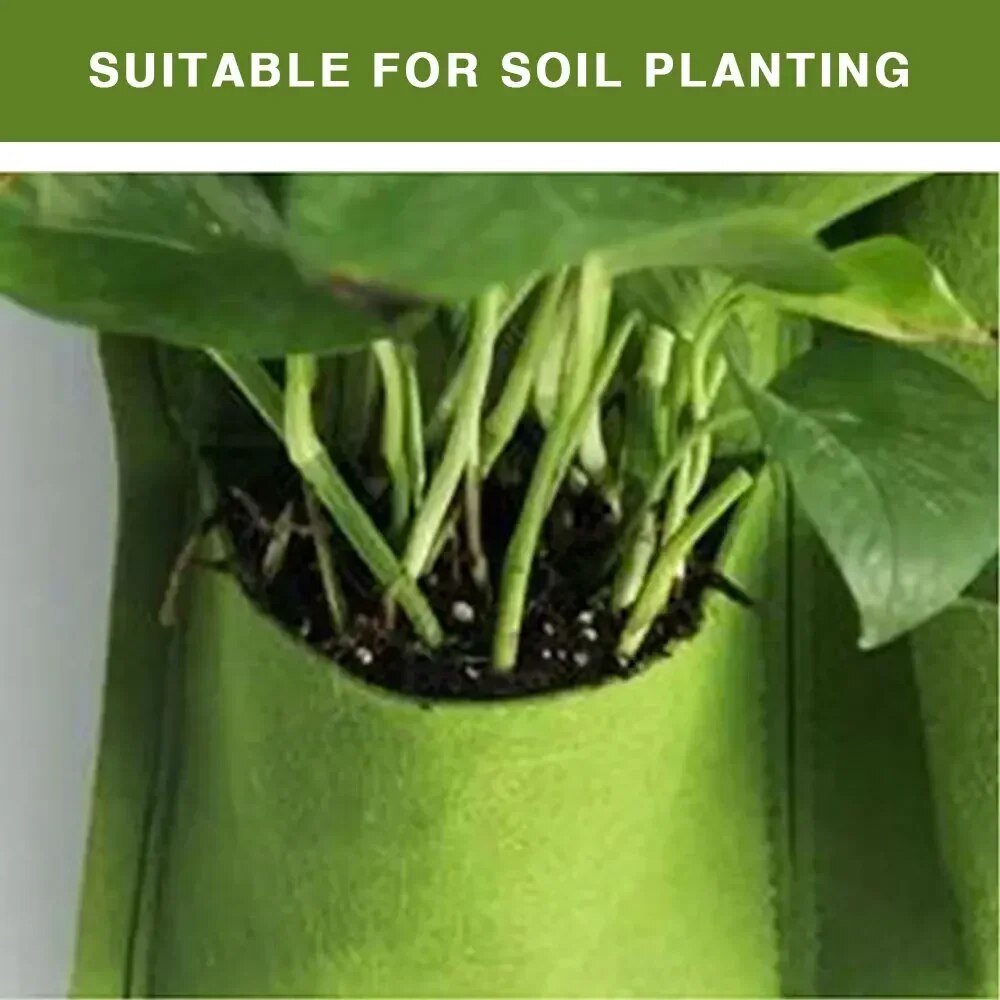 NEW Wall Hanging Pockets Plant - Vertical Wall Planter ulasan dan harga