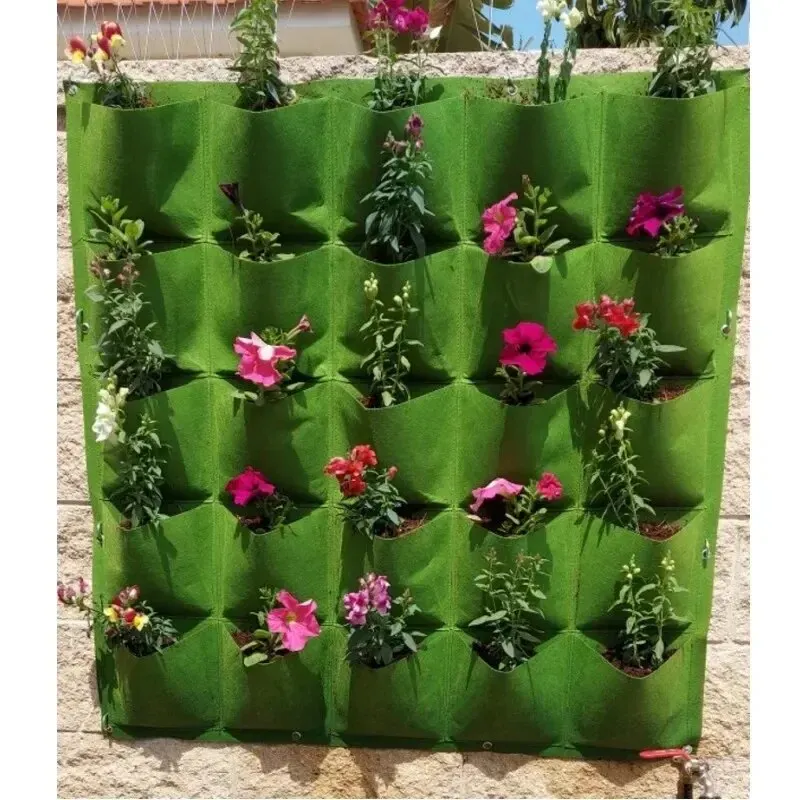 NEW Wall Hanging Pockets Plant - Vertical Wall Planter ulasan dan harga